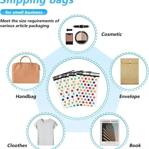 Thank You Poly Mailer 10x13 Inch 100 Pcs, Waterproof and Tear-Resistant Shipping - Picture 7 of 7